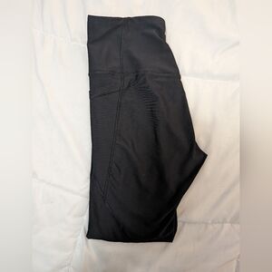 Black high waisted yoga pants